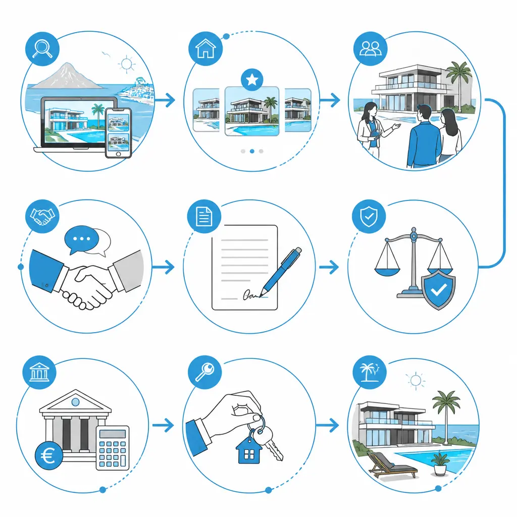 Schéma technique — immobilier de luxe costa blanca