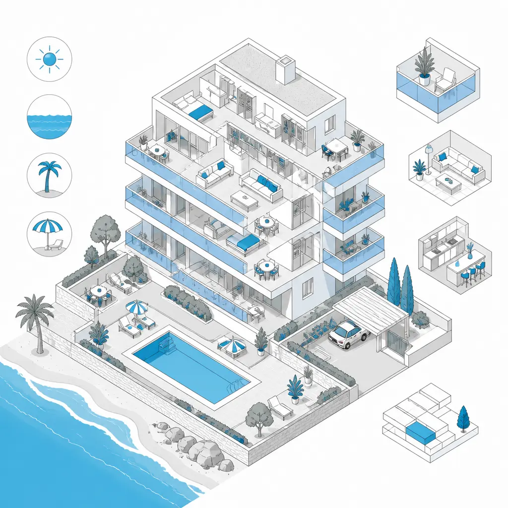 Illustration — appartements sur la costa blanca